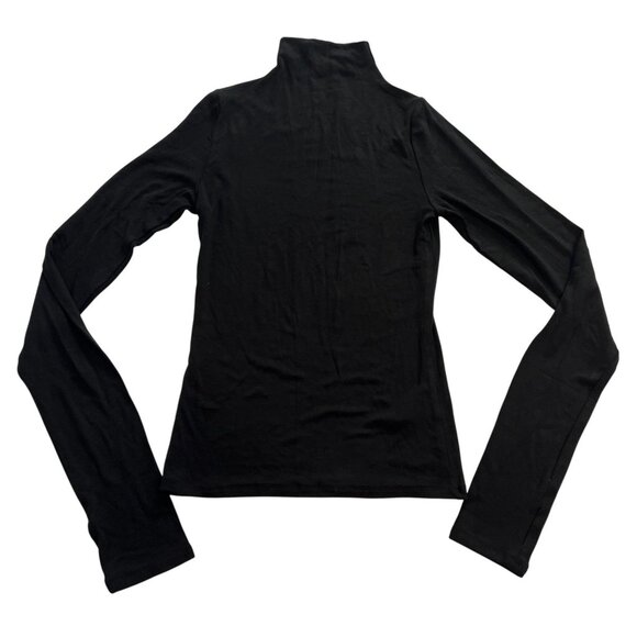 One Mile Sophia Long Sleeve Top in Black - Picture 1 of 4